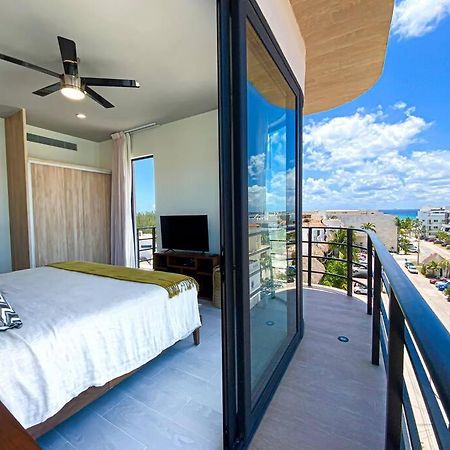 Beautiful + Luxury + Ocean View + Pool Apartment Playa del Carmen Exterior photo