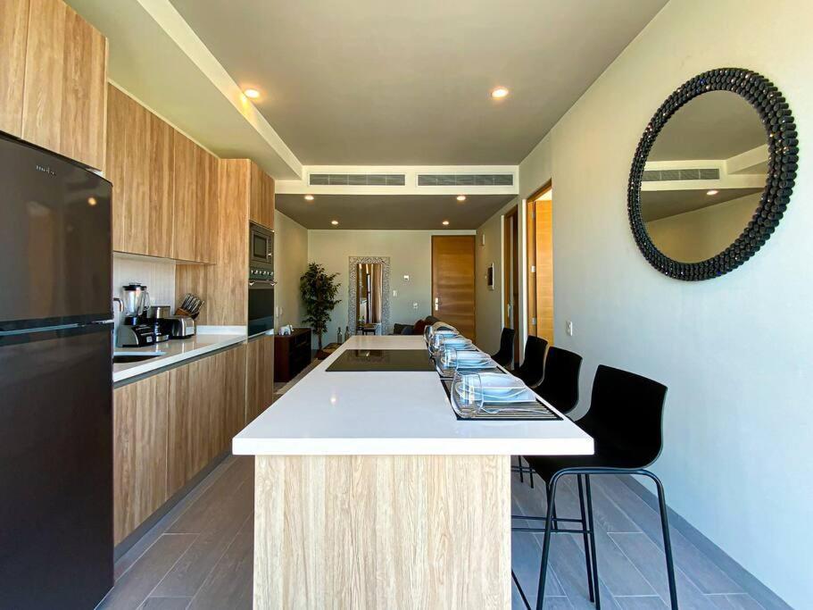 Beautiful + Luxury + Ocean View + Pool Apartment Playa del Carmen Exterior photo