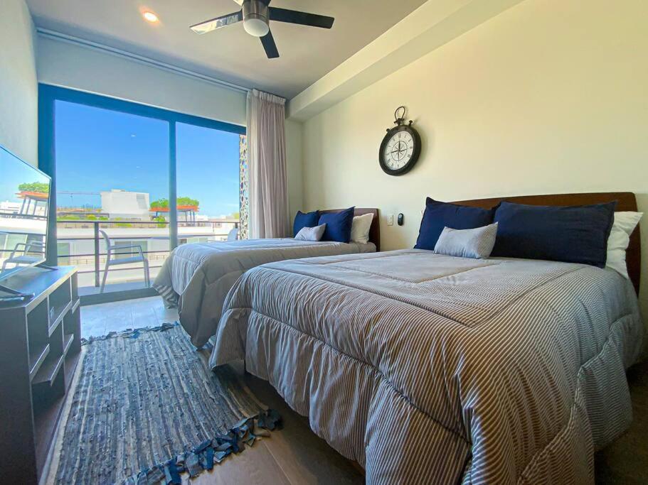 Beautiful + Luxury + Ocean View + Pool Apartment Playa del Carmen Exterior photo