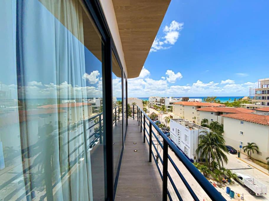 Beautiful + Luxury + Ocean View + Pool Apartment Playa del Carmen Exterior photo